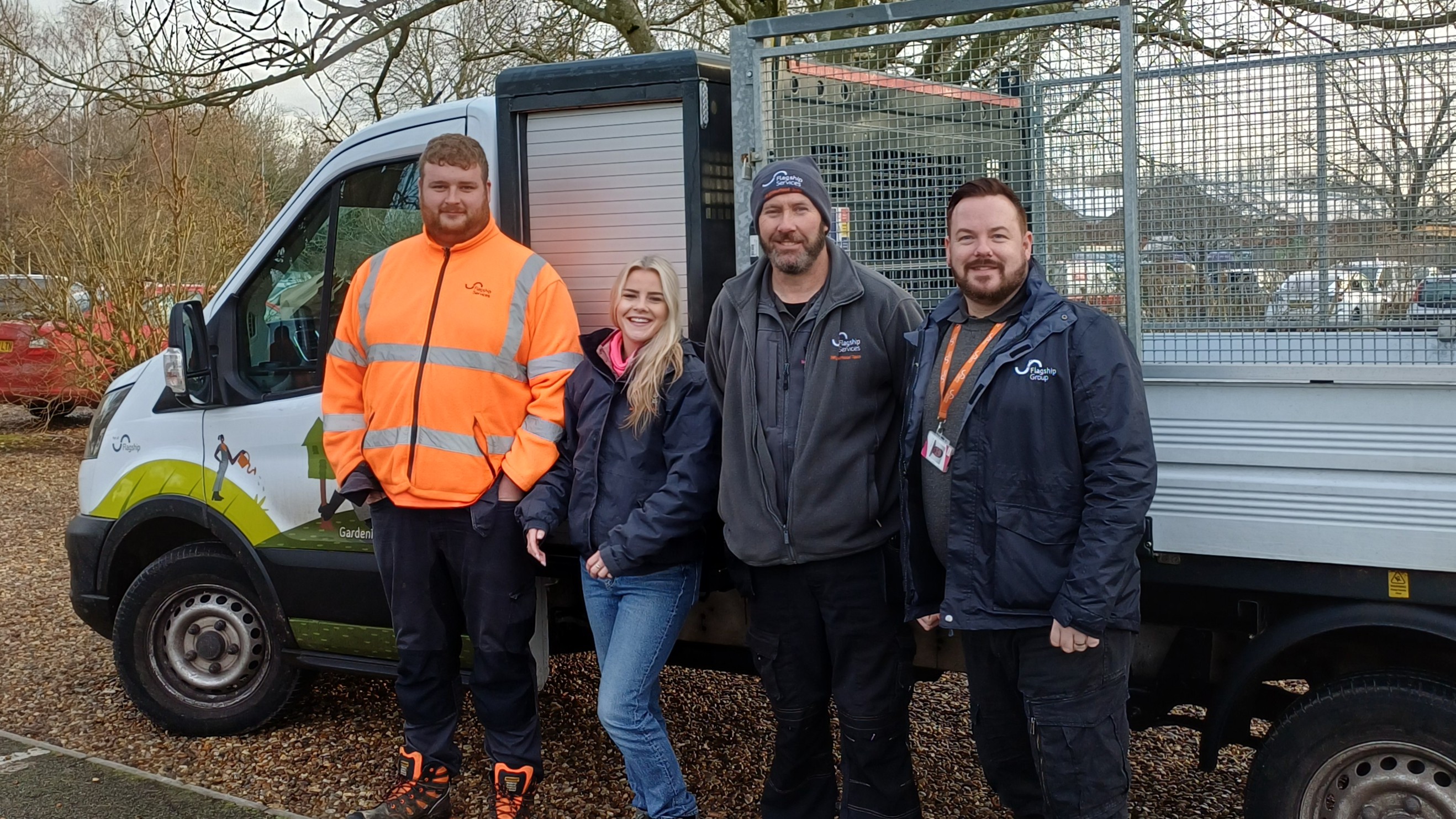 Festive tree-cycling project sees Flagship help raise thousands for East Anglian charity