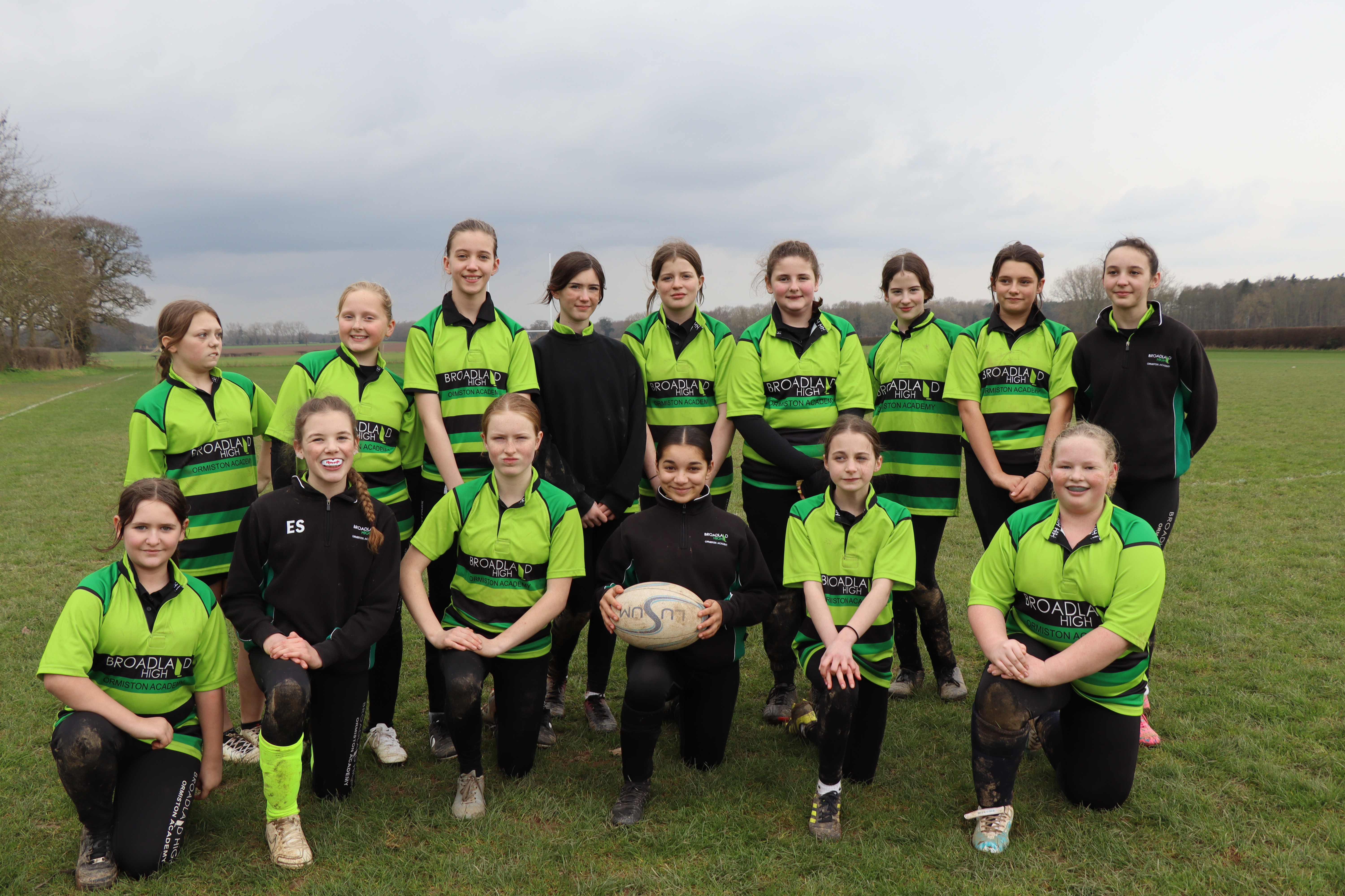 Broadland High team