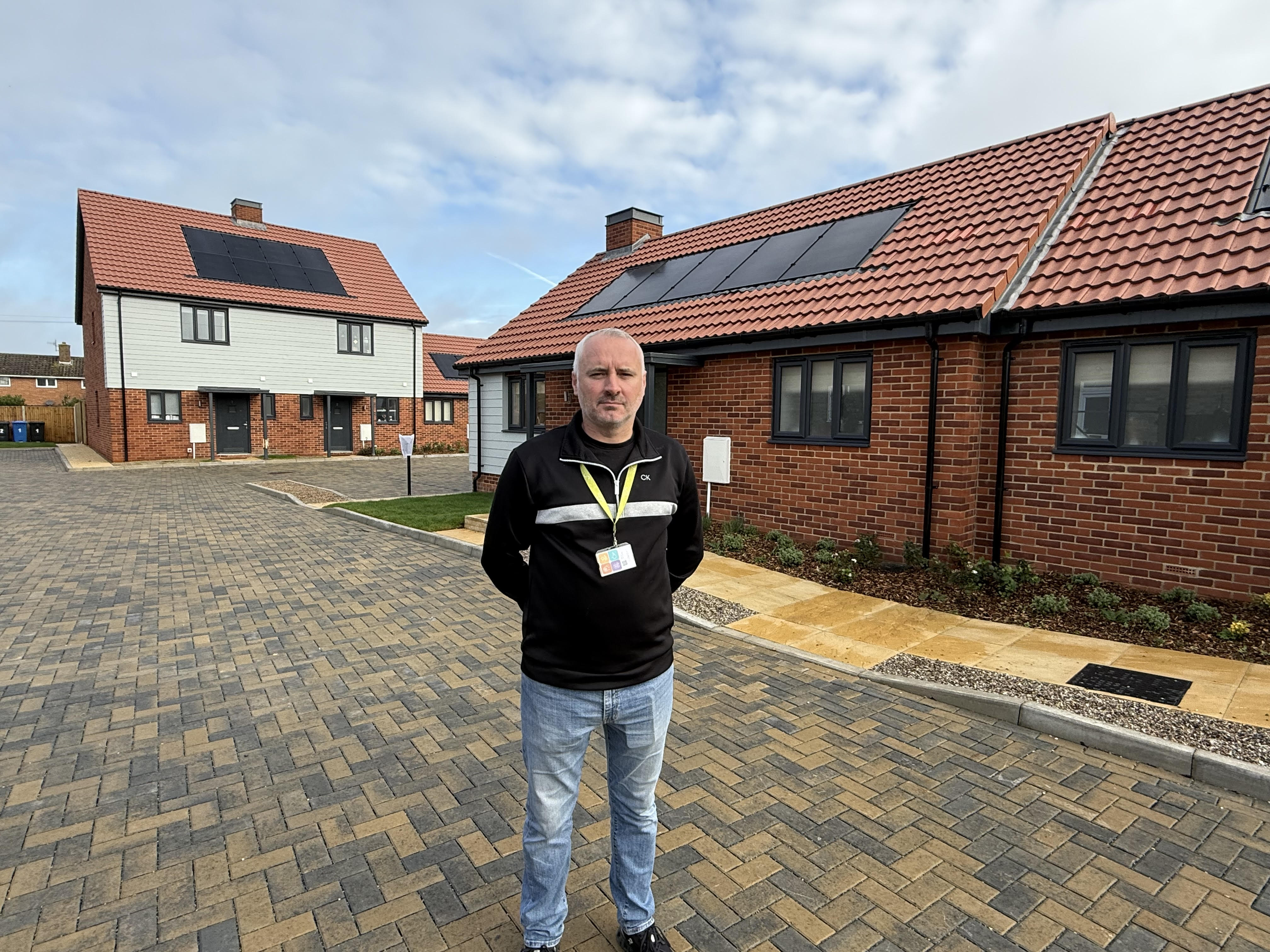 Social Renting Ten new social rent homes transform garage site in Leiston