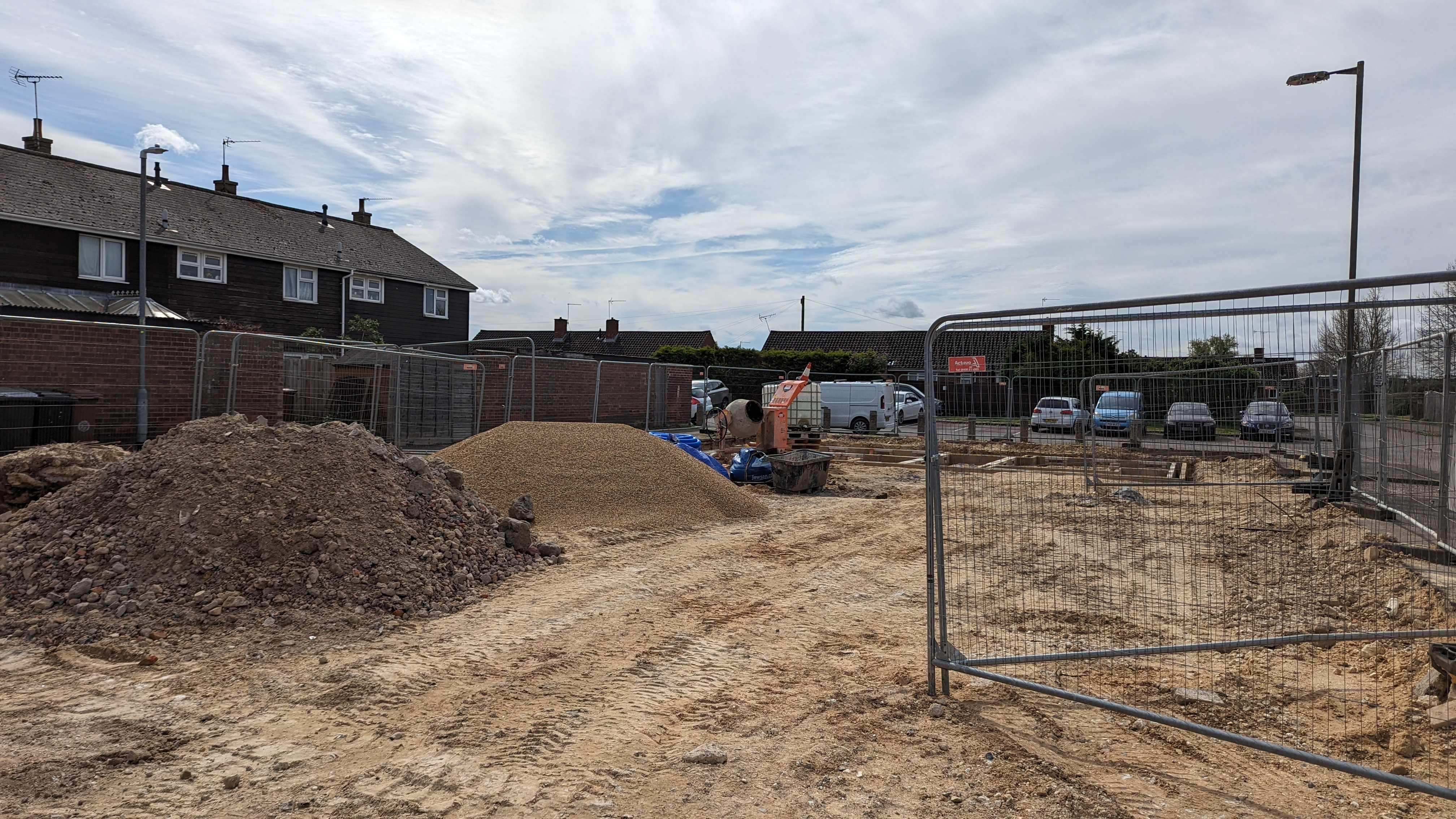 2. Another of the building sites to become affordable homes in Mildenhall