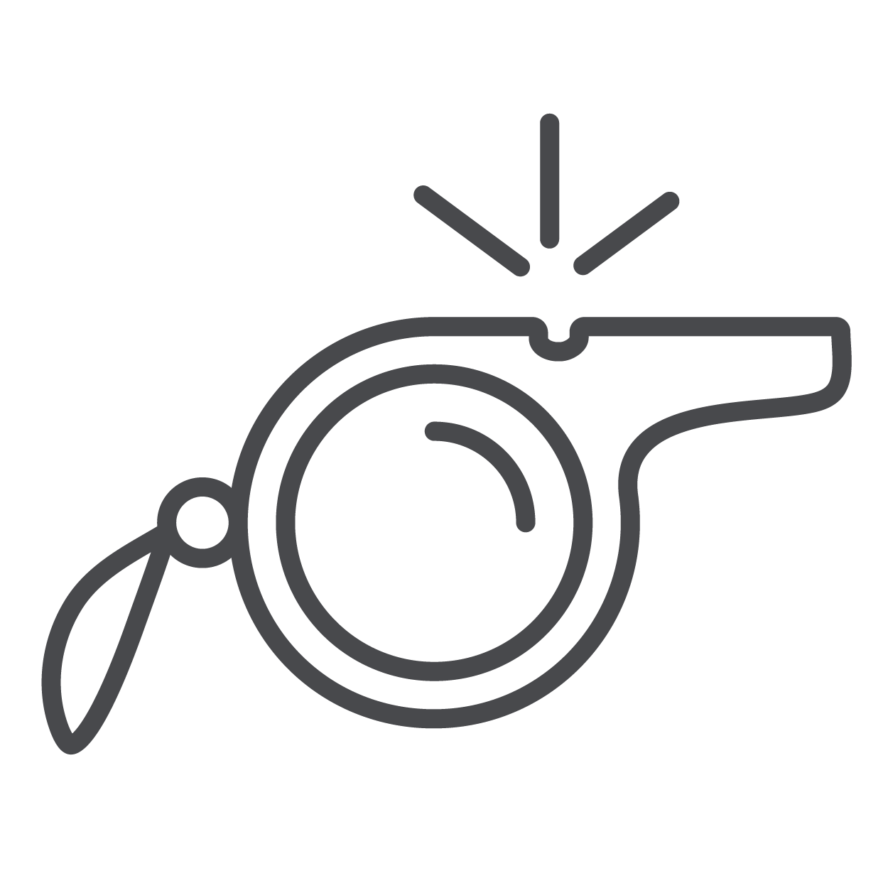 whistle icon