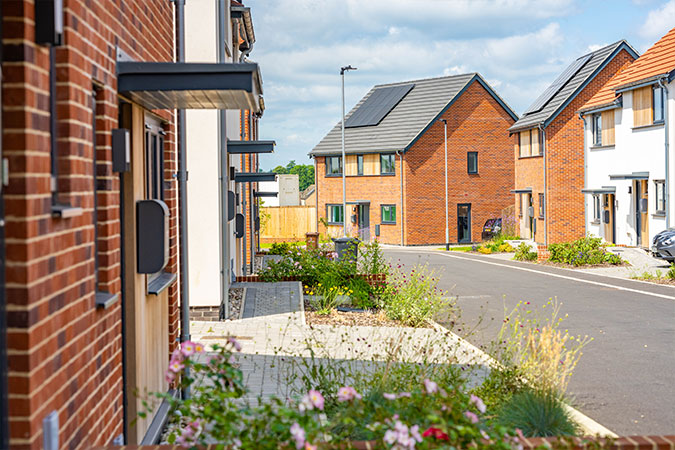Photo of housing estate