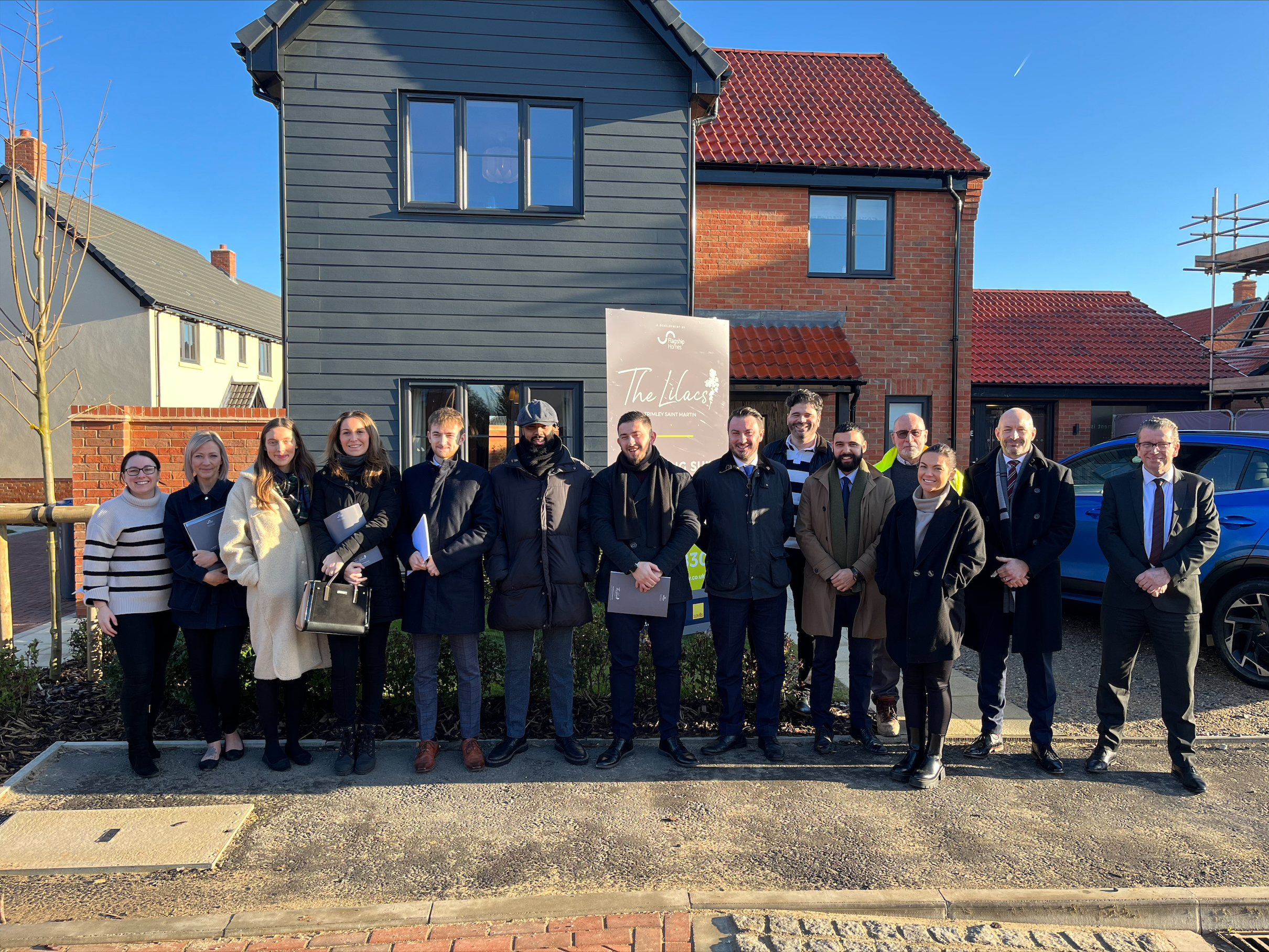 Trimley Saint Martin, Flagship and W H Brown staff