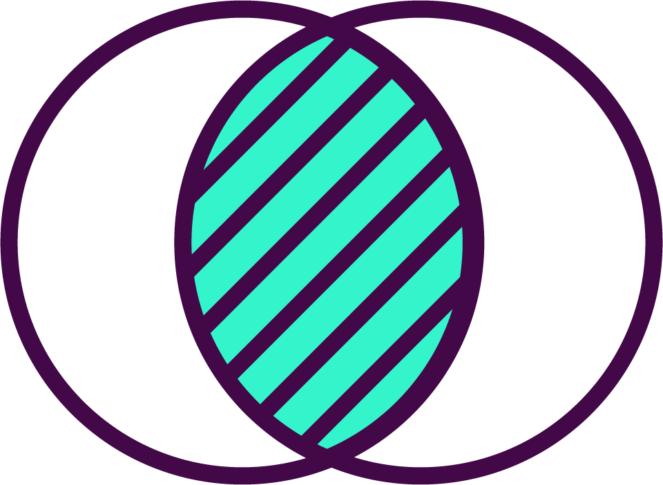 Ven diagram icon