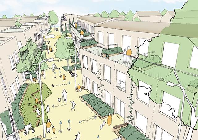 Illustration of the Abbey Development